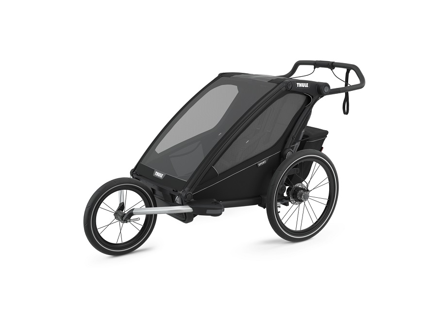 Új - THULE Chariot Sport 2 Double Fekete/Fekete (10201023)