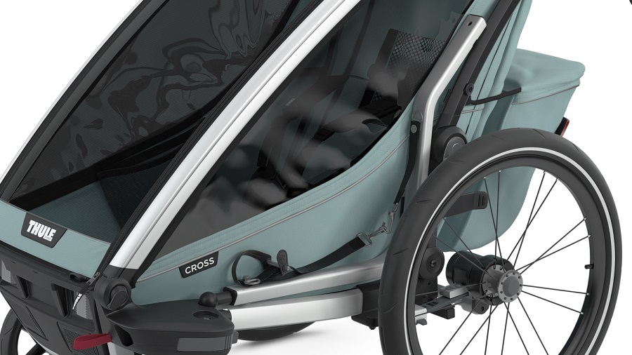 Új - THULE Chariot Cross 1 Szürkéskék (10202022)
