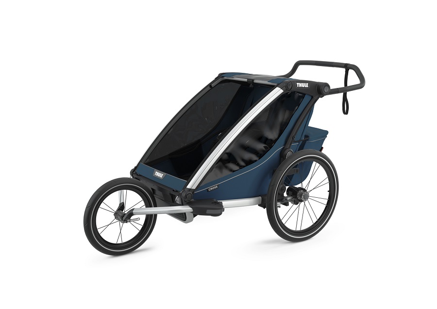 Új - THULE Chariot Cross 2 Double Sötétkék (10202023)