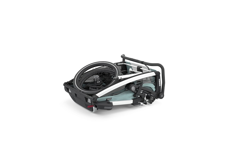 Új - THULE Chariot Cross 2 Double Szürkéskék (10202024)