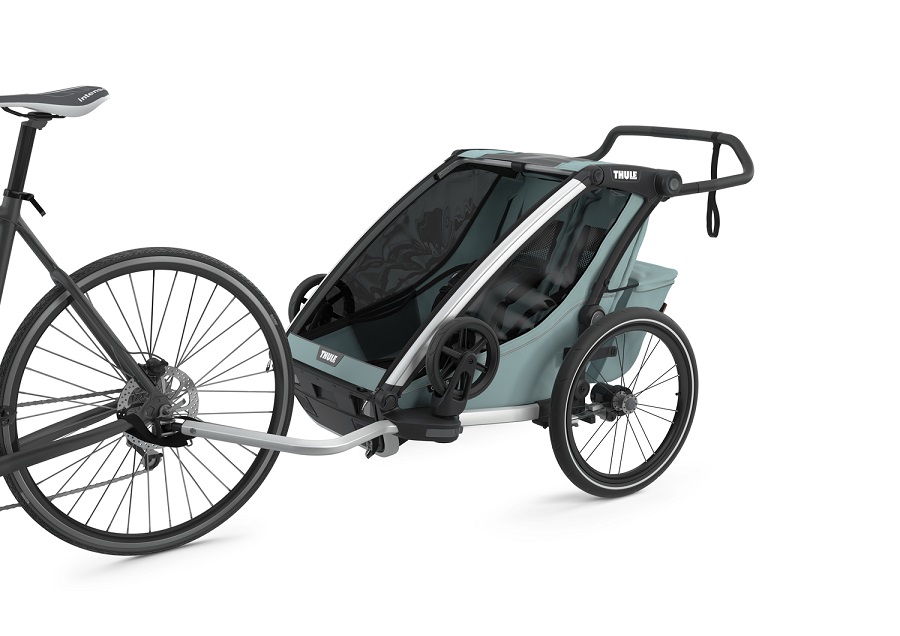 Új - THULE Chariot Cross 2 Double Szürkéskék (10202024)