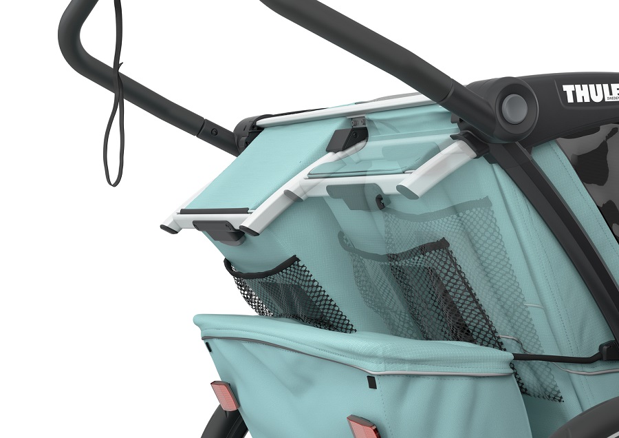 Új - THULE Chariot Cross 2 Double Szürkéskék (10202024)