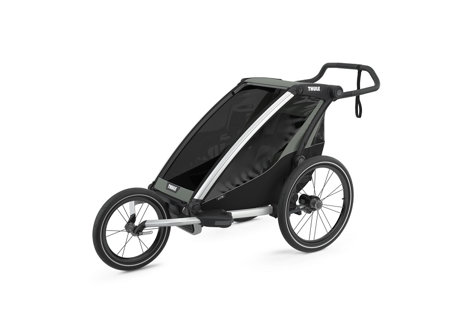 Új - THULE Chariot Lite 1 Fekete/Szürke (10203021)