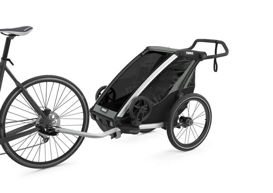 Új - THULE Chariot Lite 1 Fekete/Szürke (10203021)