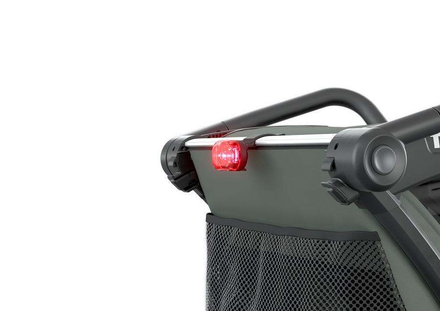 Új - THULE Chariot Lite 1 Fekete/Szürke (10203021)