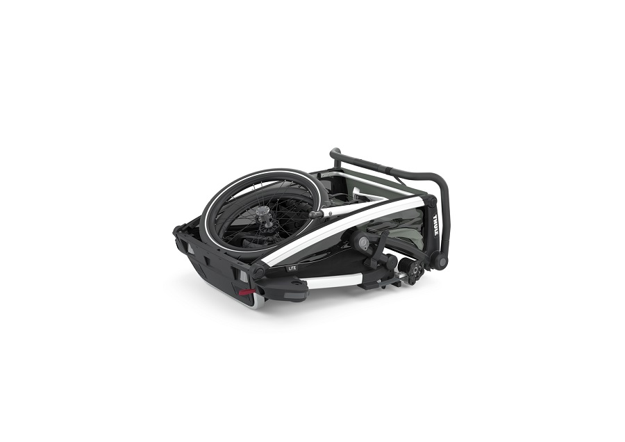 Új - THULE Chariot Lite 2 Double Fekete/Szürke (10203022)