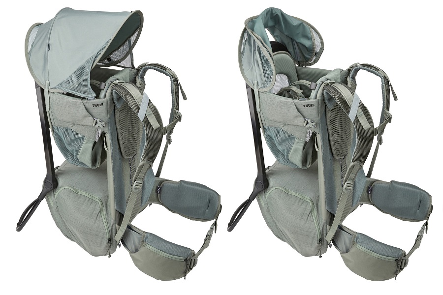 THULE Sapling gyermekhordozó hátizsák - szürke (3204539)