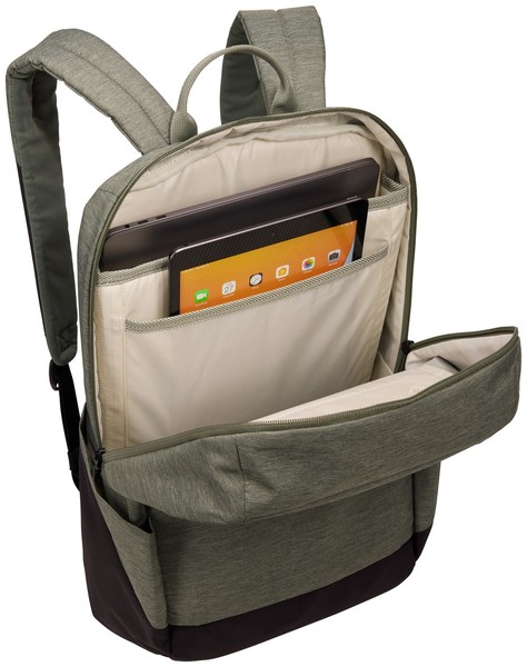 Thule Lithos Laptop hátizsák 20L zöldesszürke/fekete (3204837)