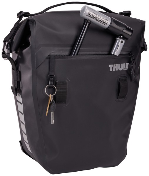 ÚJ - THULE Shield Pannier Városi Oldaltáska 22L Fekete (3204916)