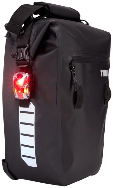 ÚJ - THULE Shield Pannier Városi Oldaltáska 22L Fekete (3204916)