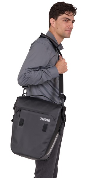 ÚJ - THULE Shield Pannier Városi Oldaltáska 22L Fekete (3204916)