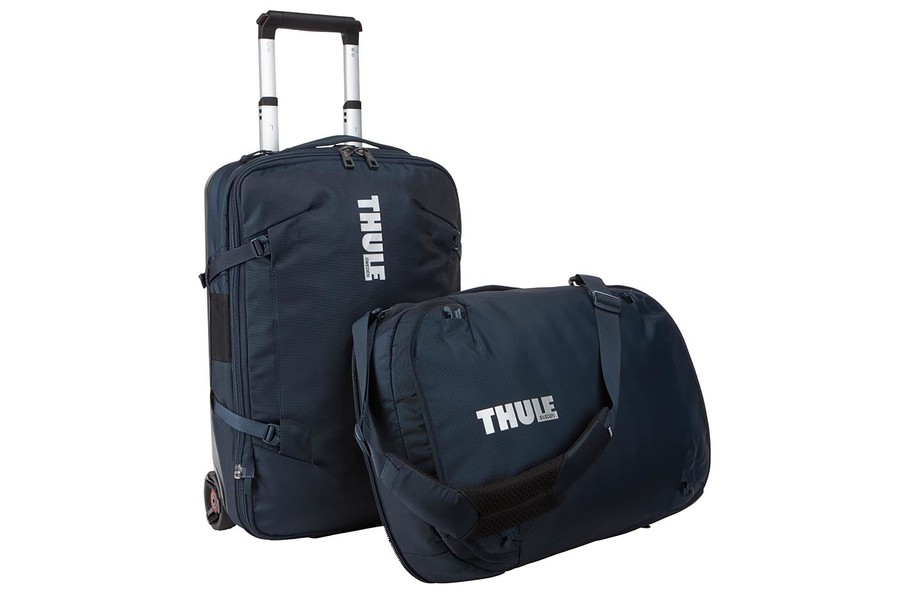 THULE Subterra gurulós bőrönd 56L sötét kék (3203450)